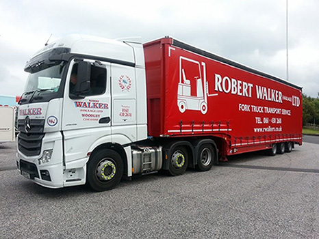 Robert Walker Haulage - Forklift Transport